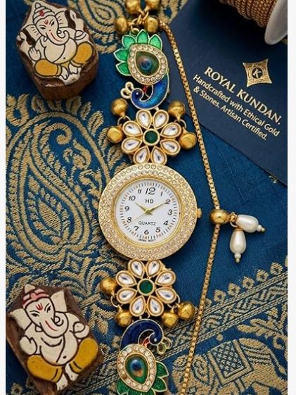 Luxury peacock bracelate watch for women - Image 2